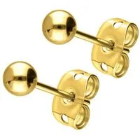 FILANGO Paar Ohrstecker Titan Ohrstecker KUGEL (Ohrstecker, 1-tlg)