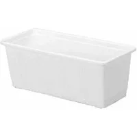 Geli Pflanzkübel Blumenkasten Standard 60 x 17,5 cm weiß