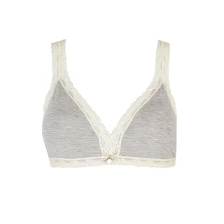 like it! - Bustier Serie Kim ivory grey - Gr. - M