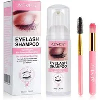 ALIVER Wimpernpflege-Set Wimpernshampoo Schaumreiniger Cleanser Wimpernverlängerung, 1-tlg., Wimpernshampoo