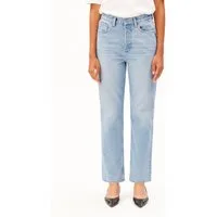 Armedangels Straight-Jeans AAIKALA (Non-Stretch, Regular Fit) High waist