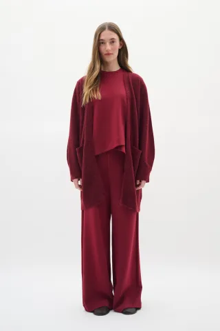 Langarm GuniIW Casual fit wine