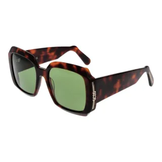 Gcds Sonnenbrille Schildkrötenmuster Grün