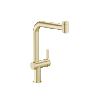 KWC BEVO E Küche Auszugbrause A 230 mm, seitenbedient, brushed gold 3600018040
