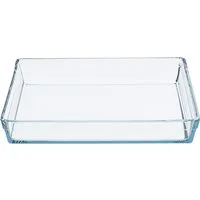 Pasabahce Auflaufform Borcam Premium Rechteckblech 26Cmx37Cm, 4350 cc transparent, Glas
