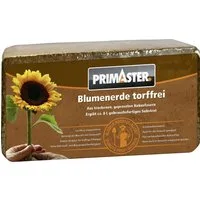 Primaster Blumenerde Primaster Blumenerde torffrei Brikett für 8 Liter, Torffrei