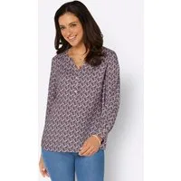 Witt Klassische Bluse Druckbluse Langarm