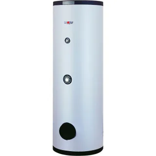 Wolf Se-2 Standspeicher 2444171 200 l, silber, Stahl, doppelt emailliert