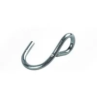 LYSEL® Halter S-Haken asymmetrisch gedreht, verzinkt, (10-St), 50 mm [L]