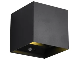 REALITY LED-Akku-Wandleuchte Talent R27759132 schwarz, IP 44, 2 x 0,5 W, 100 lm, 3000 K