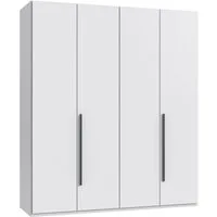 Wimex Drehtürenschrank Kleiderschrank London, in den Breiten 180cm, 225cm oder 270cm (mit verschiedenen Griffen in goldfarben, silberfarben oder schwarz) wahlweise mit Basic- oder Premium-Ausstattung erhältlich