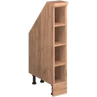 Vicco Kommode Rion, Goldkraft Eiche, 15 x 81.6 cm mit 4 Fächern (1 St)
