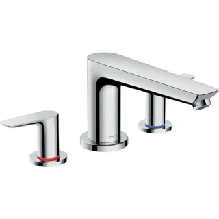 hansgrohe Talis E Fertigmontageset 71747000 Wannen-3-Loch-Armatur, chrom