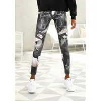 LASCANA ACTIVE Leggings Tropical mit abstraktem Blumenprint, Loungewear
