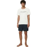 Marc O'Polo T-Shirt Mix & Match Cotton mit Logo-Print vorn
