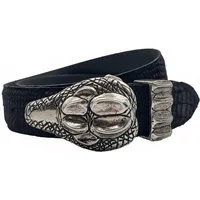 Cassandra Accessoires Ledergürtel "Kroko" mit exotischer Reptilprägung, ECHT LEDER