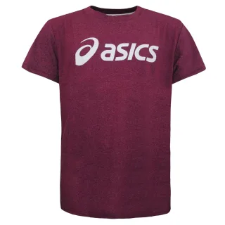 Asics Essentials Burgunderrotes T-Shirt für Herren