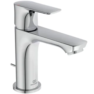 Ideal Standard Waschtischarmatur CONNECT AIR, Slim, 5 l/min., m.Ablgarn., Ausld.107mm, Chrom, A7007A A7007AA