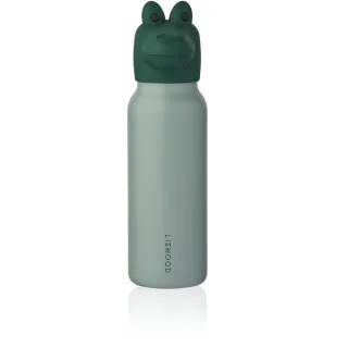Liewood Falk Wasserflasche mit Krokodildeckel 350ml - Peppermint, Garden green