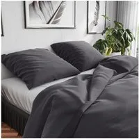 Wolkenfeld Bettwäsche Renforcé Bettwäsche Baumwolle - Natürlich weiches Schlafgefühl, Renforcé, 2 teilig, 135x200 cm, 155x220 & Übergrößen I inkl. Kissenbezüge 80x80 I uni
