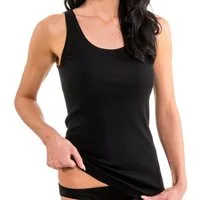 HERMKO Unterhemd 91318 Bio-Baumwolle, Tank Top, Achselhemd, Doppelripp, weich
