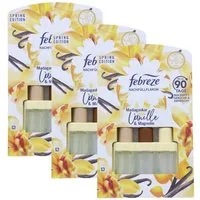 Febreze Raumduft-Nachfüllflasche 3x Febreze Madagaskar Vanille&Magnolie Duftstecker Nachfüller je 20ml