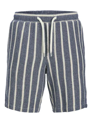 JACK&JONES - JPSTJAIDEN COBA STRIPE JOG SHORTS REG SN Ocean Cavern - Gr. - M