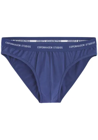 Copenhagen Studios CPH Retro Slips Color LS, 3x 3x blau sort - Gr. - M