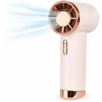 Bestlivings Handventilator Mini Taschenventilator, 5 cm Durchmesser, 16 cm Hoch, 600 mAh, Akku aufladbar