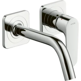 hansgrohe Axor Citterio M Fertigmontageset 34113000 Unterputz-Waschtischarmatur, Ausladung 167mm, chrom