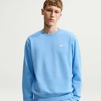 Nike Sportswear Sweatshirt M NK CLUB BB CREW kurzärmelige Ausführung, mit Rundhalsausschnitt, aus Jersey-Material