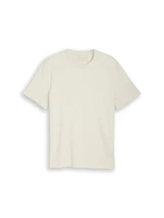 Denim Tom Tailor - Ripp T-Shirt greyish white - Gr. - XL