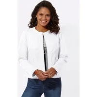 Witt Blusenblazer Jeansblazer Langarm