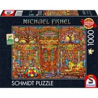 Michael Fishel: Glas-Menagerie, Puzzle 1000 Teile