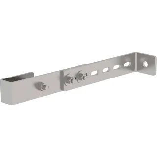 Munk Wandhalter Edelstahl für GFK, verstellbar - 064019