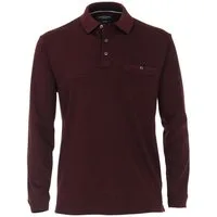 CASAMODA Poloshirt Polo Langarm SNOS