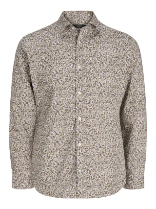 JACK&JONES - JPRBLABLACKPOOL PRINT LS SHIRT - Gr. - L