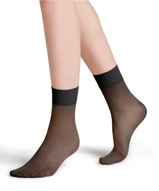 FALKE - FALKE Pure Matt 20 DEN Damen black - Gr. - 36.5