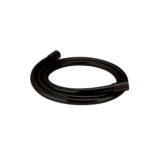 Herzbach deep black kunststoff brauseschlauch 150 sz, Schwarz matt, 23.935300.1.12 23.935300.1.12