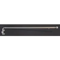 indeko Schwenkstange Schwenkstange, Ø 12 mm, 1-läufig, ausziehbar, mit Bohren, verschraubt, Metall