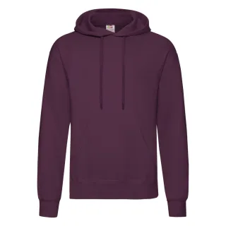 Fruit of the Loom - "Classic" Kapuzenpullover für Herren (Burgunderrot)