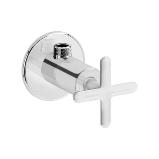 VitrA Origin Classic Eckventil Fertigmontageset mit Abgang G 3/8" Chrom,A45259 A45259
