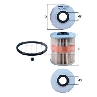 Mahle Kraftstofffilter Nissan Opel Renault KX218D