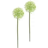 Kunstblume Allium Zierlauch, I.GE.A., Höhe 80 cm, Stielblume künstliche Blumen, 2er Set