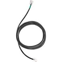 Adapterkabel CEHS-DHSG schwarz, für Siemens, Agfeo, Aastra, Auerswald, Elmeg