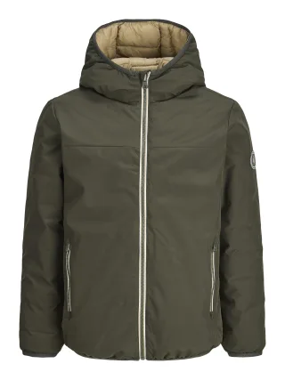 JACK&JONES - JJEBROOKLYN REVERSIBLE JACKET SN JNR Rosin - Gr. - 176
