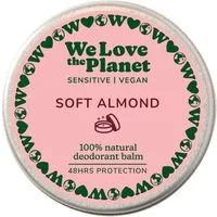 We Love The Planet Deo-Creme Deocreme Soft Almond, 35 g