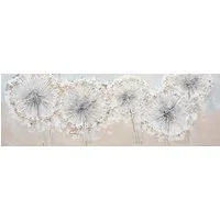 Bönninghoff Ölgemälde Pusteblumen, Blumen (1 St), jedes Bild ein Unikat, BxH: 120x40 cm