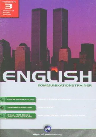 English Version 3 CD-ROMs Kommunikationstrainer 1 CD-ROM