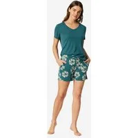 Schiesser Schlafanzug Modern Nightwear (2 tlg) Schlafanzug, Pyjama Set, Nachtwäsche
